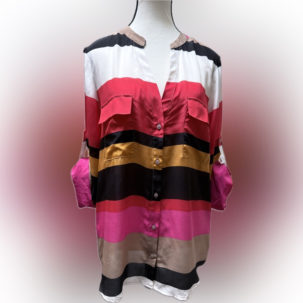 Anthropologie 💯 Silk Blouse